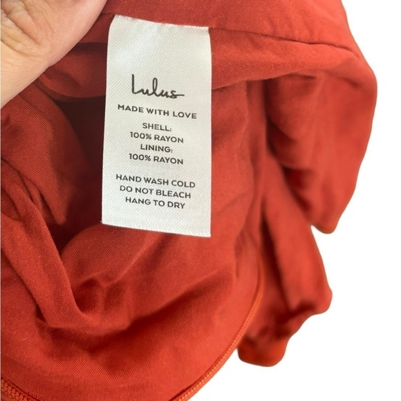 Lulu’s Bohemian Puff Sleeve Backless Bow Flounce Romper Women’s Small Western - Picture 12 of 16